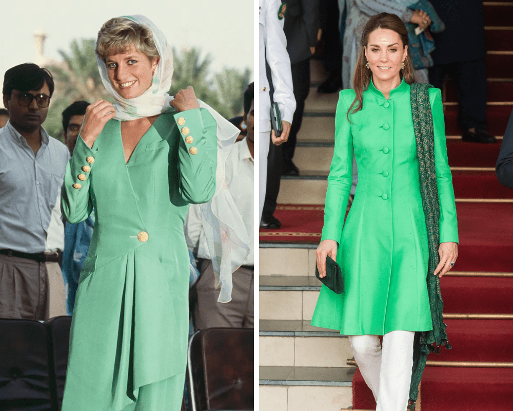 20+ Times Kate Middleton Dressed Like Princess Diana - BridesBlush