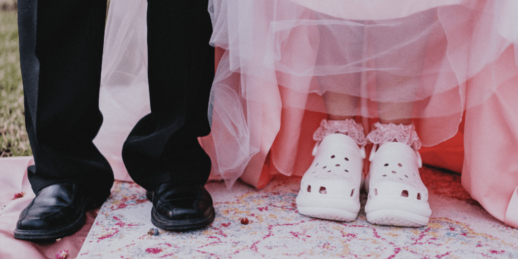 crocs wedding collection